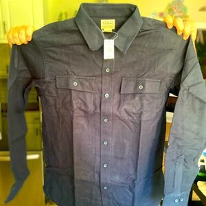 LL Bean Button Up, Navy